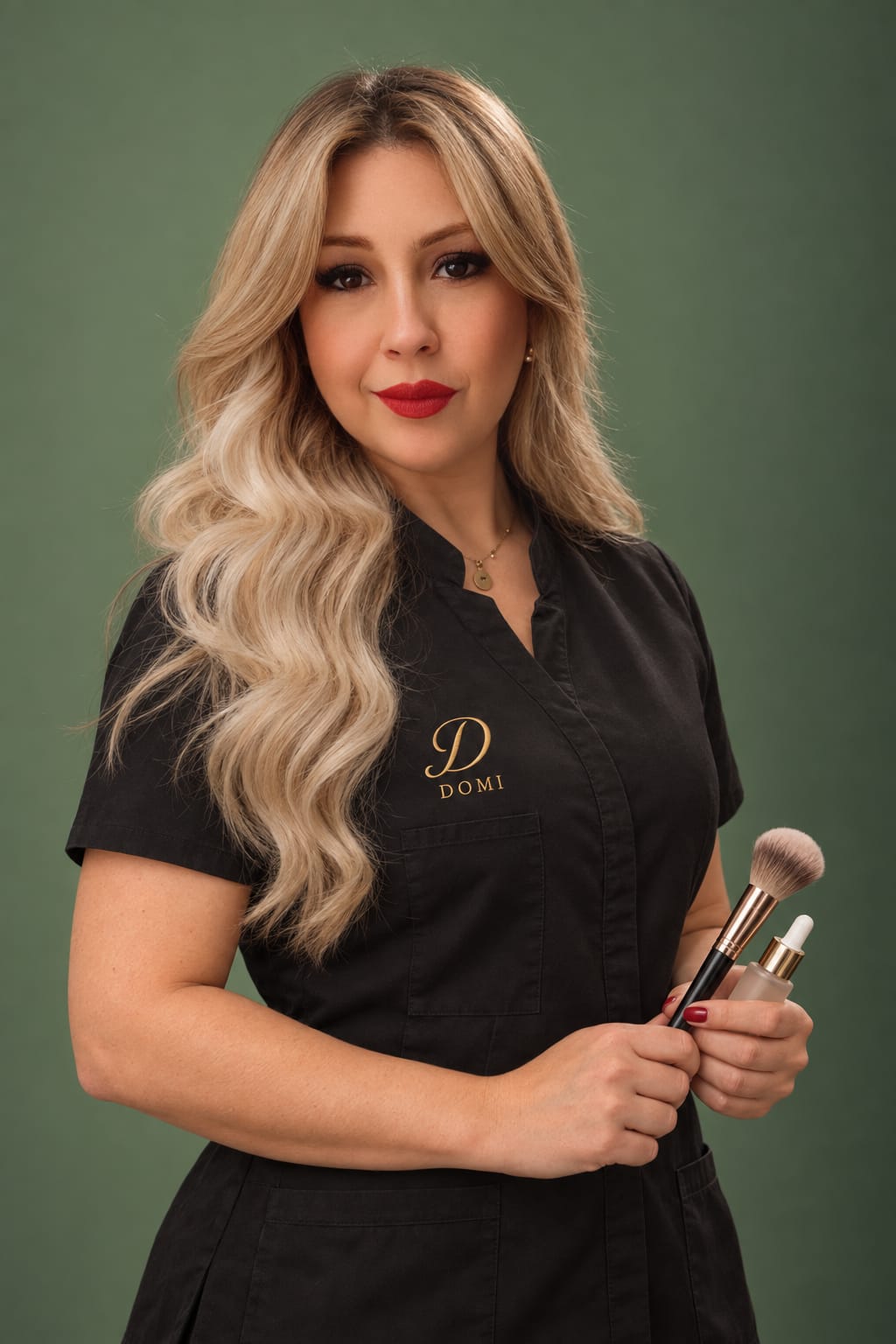 Domitilla, Domi, estetista